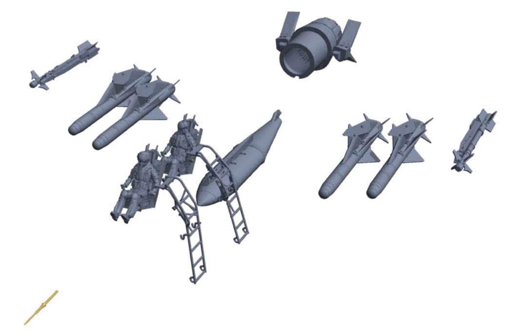 HMA 1/144 F-2　ディテール＆ウェポンセット　2機セット 61fNrEP0zXL._AC_UF894,